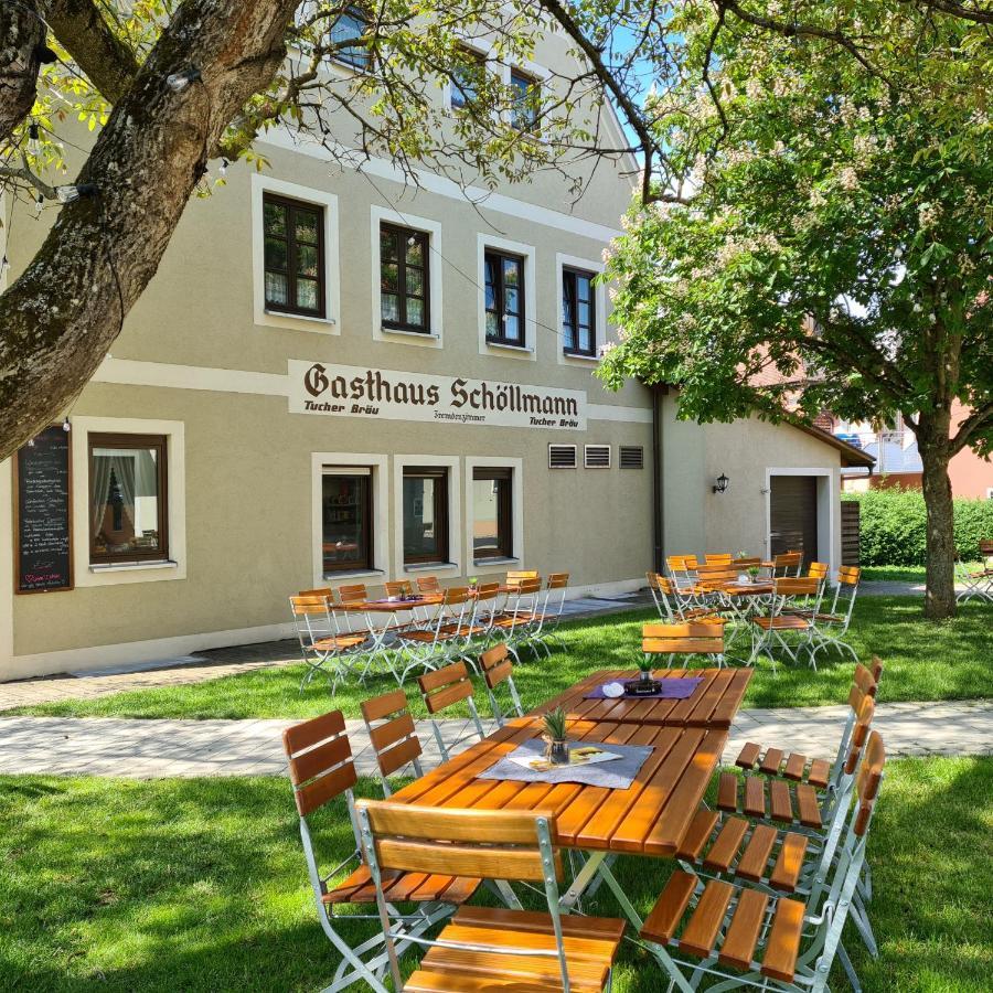 Gasthaus Schollmann Hotel Feuchtwangen Exterior foto