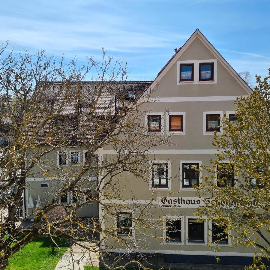 Gasthaus Schoellmann Feuchtwangen Exterior foto