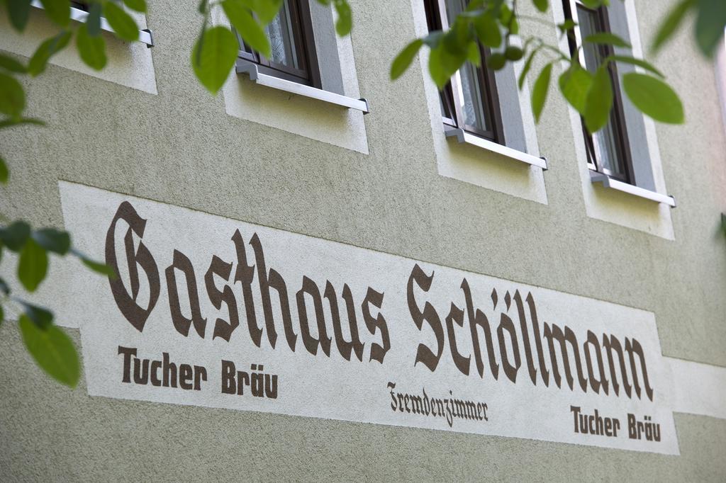 Gasthaus Schollmann Hotel Feuchtwangen Exterior foto