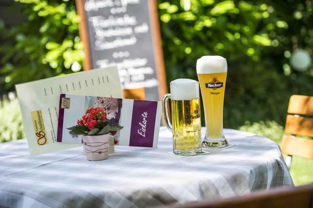 Gasthaus Schollmann Hotel Feuchtwangen Exterior foto