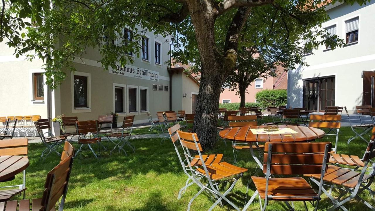Gasthaus Schoellmann Feuchtwangen Exterior foto